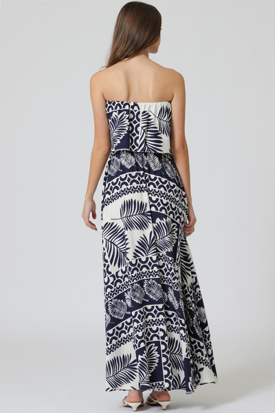 TUBE  MAXI DRESS WITH BELT