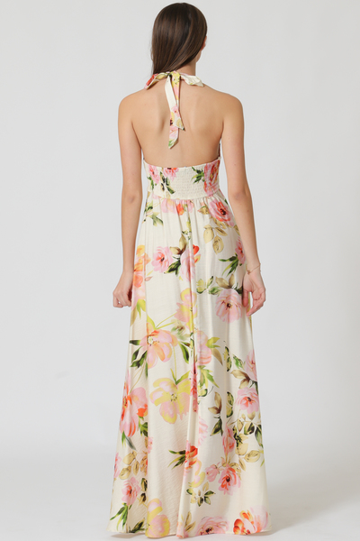 SMOCKING TOP W/ MAXI DRESS