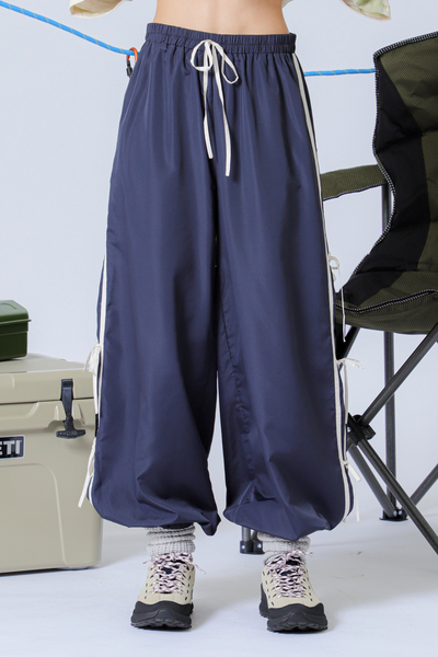 SIDE TIE DETAIL JOGGER PANTS
